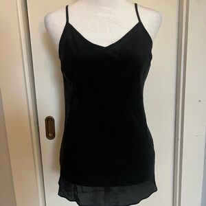 Black Silk Camisole
